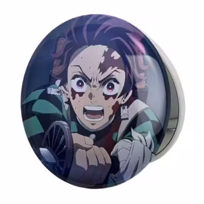 آینه جیبی خندالو طرح تانجیرو کامادو انیمه شیطان کش مدل تاشو کد 12773