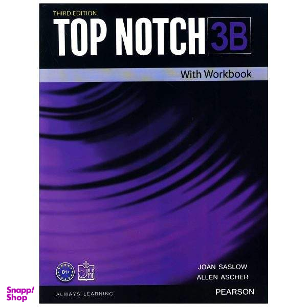 کتاب Top notch 3B اثر JOAN SASLOW & ALLEN ASCHER نشر زبان مهر