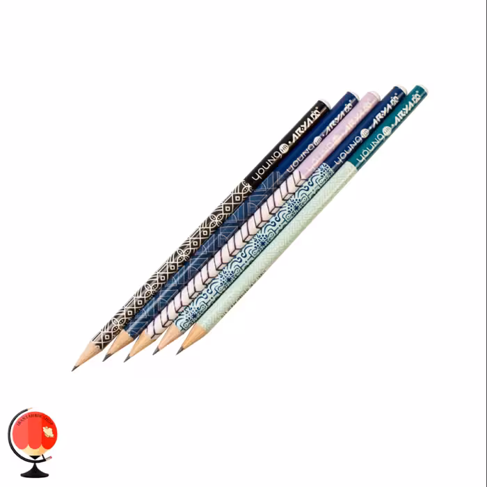مداد مشکی آریا طرح جوان کد 1271
