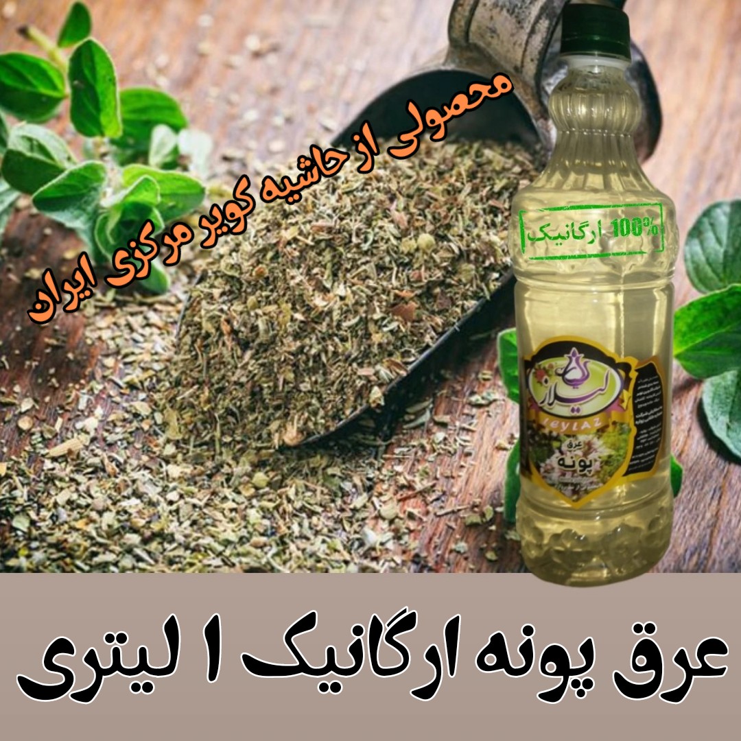 عرق پونه ارگانیک 1 لیتری لیلاز