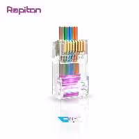 Open-End سوکت CAT.6 UTP رپیتون مدل Rapiton RP-MP1-6UP بسته 100 عددی