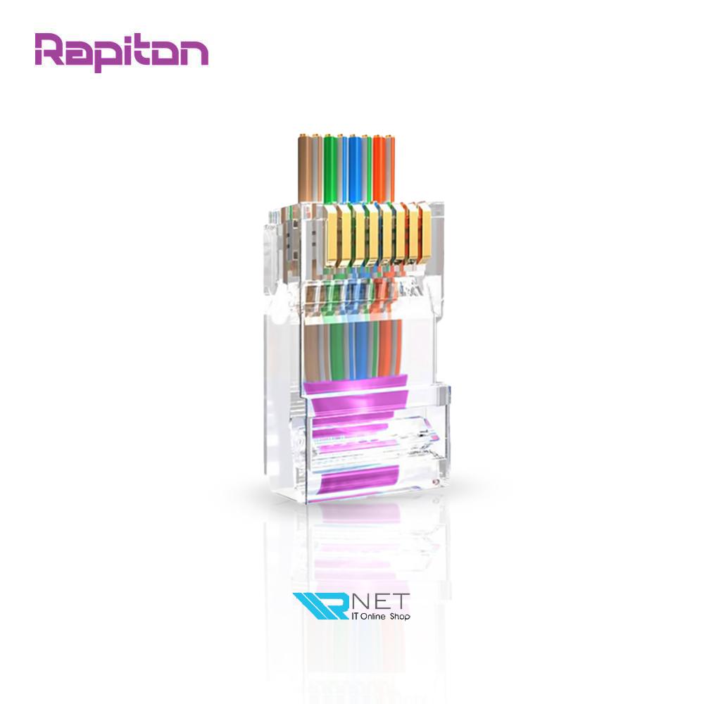 Open-End سوکت CAT6 UTP رپیتون مدل Rapiton RP-MP1-6UP بسته 100 عددی