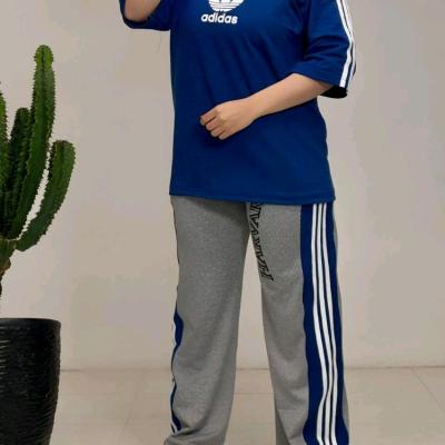 ست تیشرت شلوار بگ قواره دار