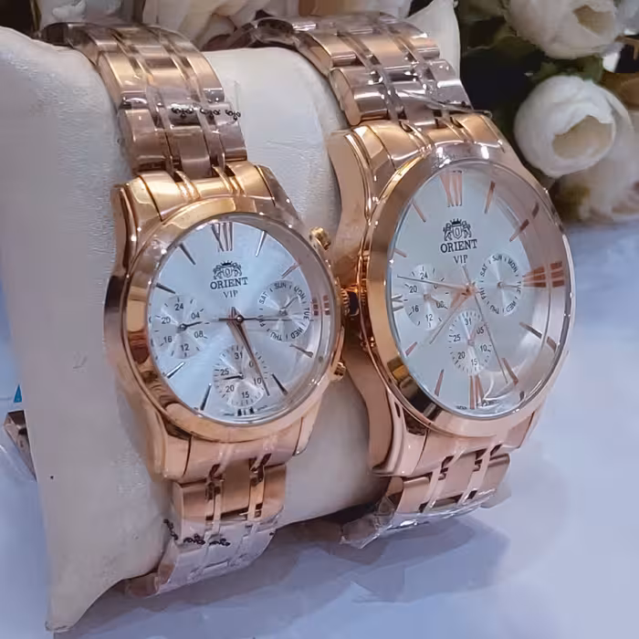 ساعت ست مردانه و زنانه ساعت مچی اورینت  ORIENT فول تایم.