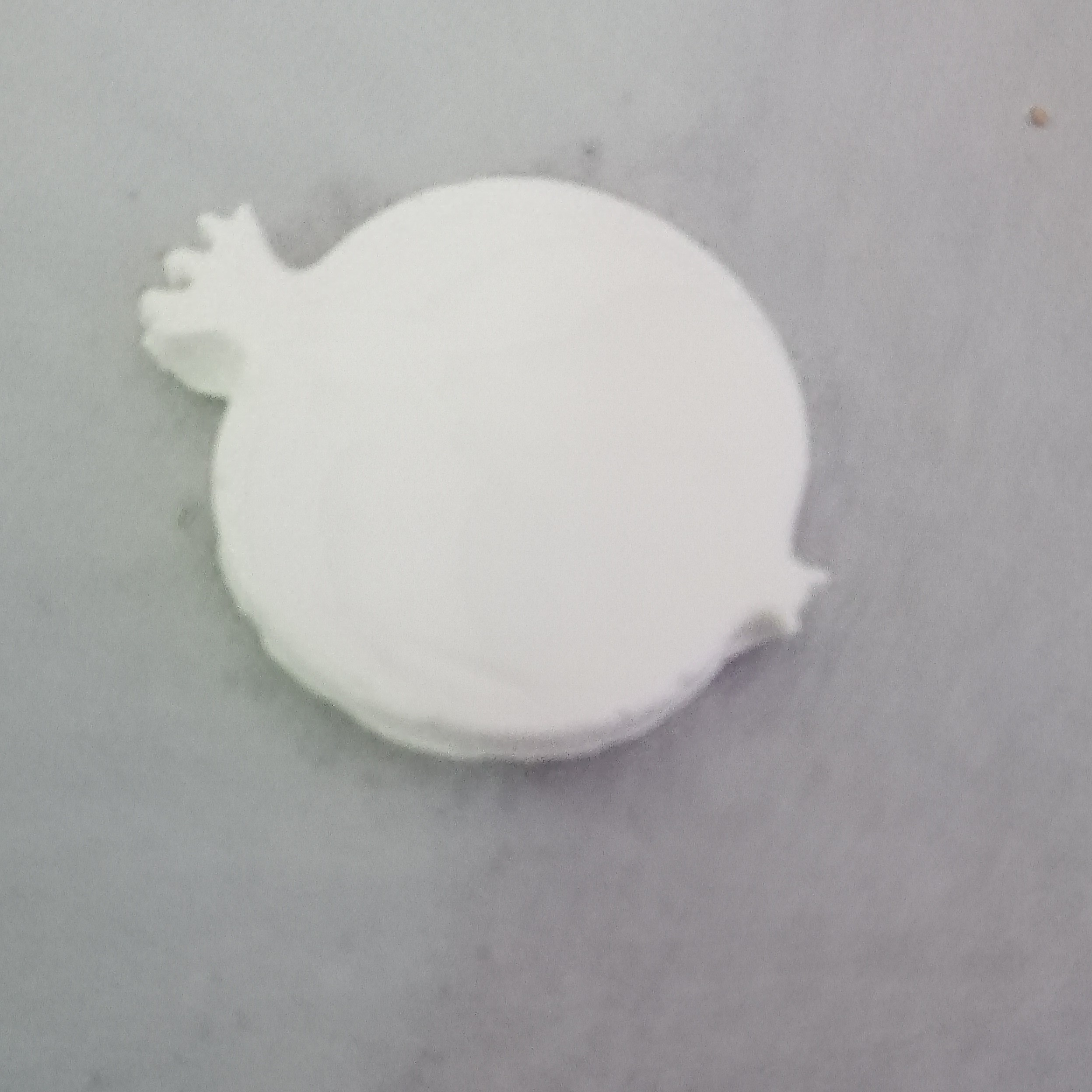 انار تخت ساده گچی 5 سانتی