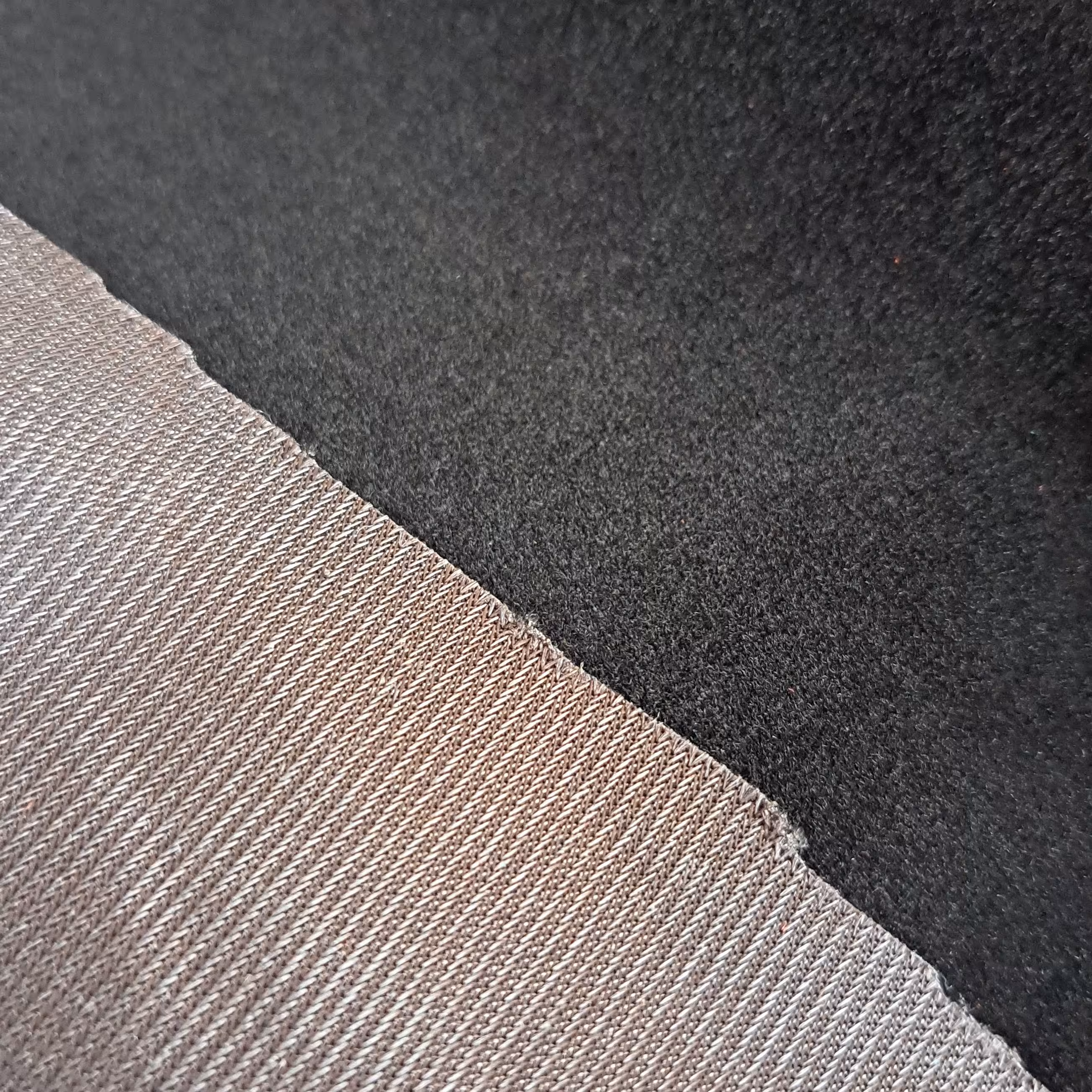 پارچه جیر برای بوم سایز 80 در 60 (مشکی زغالی )