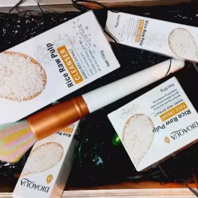 پک هدیه آرایشی روتین پوستی برنج