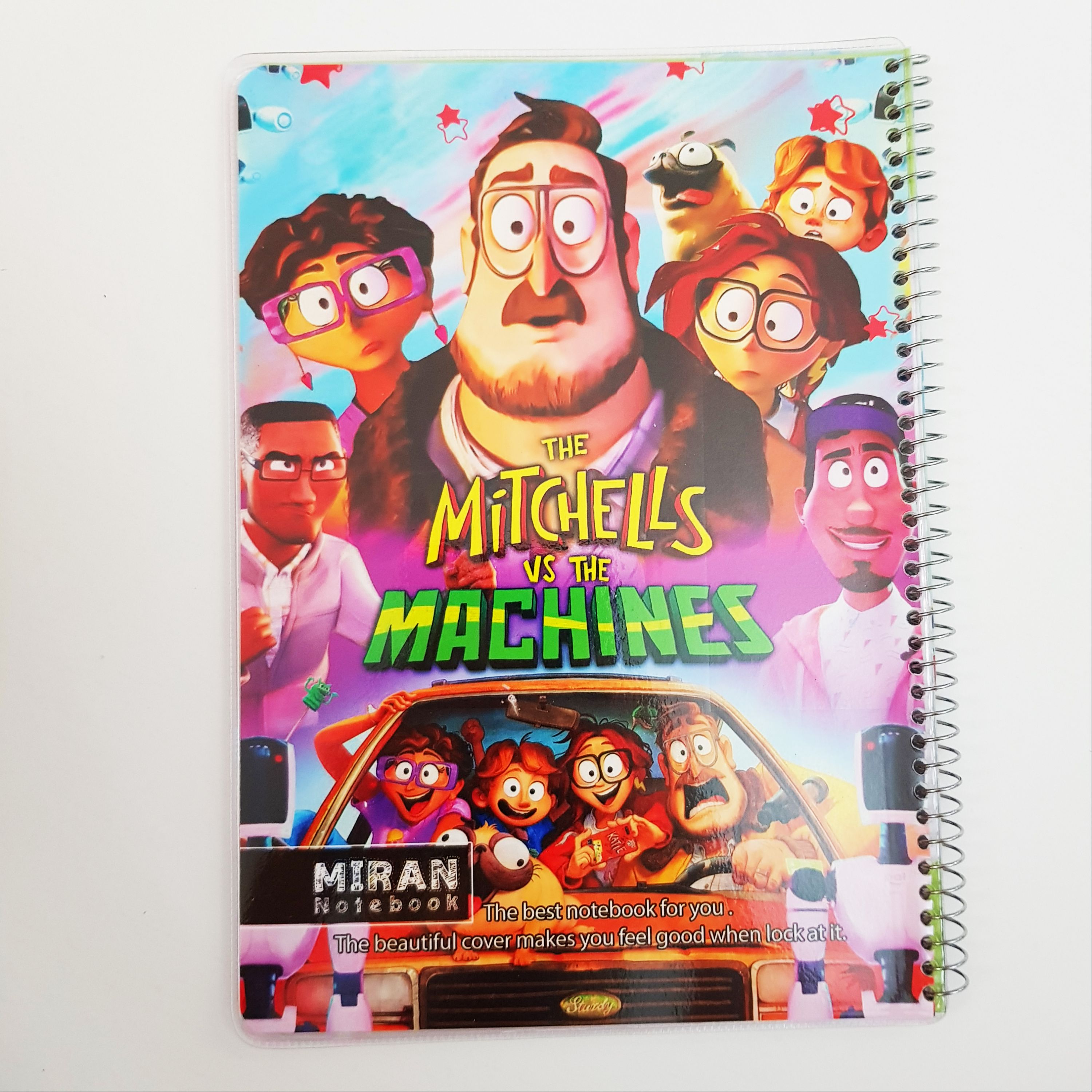 دفتر مشق حاشیه دار پسرانه ماشین میچل