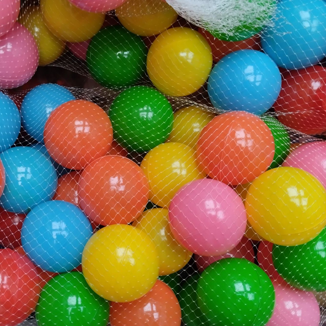 بسته 500 عددی توپ استخر بزرگ  پلاستیکی با کیفیت عالی