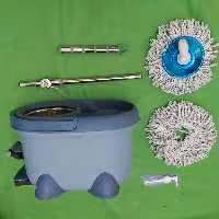 ست سطل و زمین شوی سوئیت هوم مدل MUMA طوسی فیلی