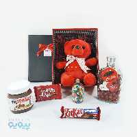 هدیه روز ولنتاین با عروسک خرس قرمز