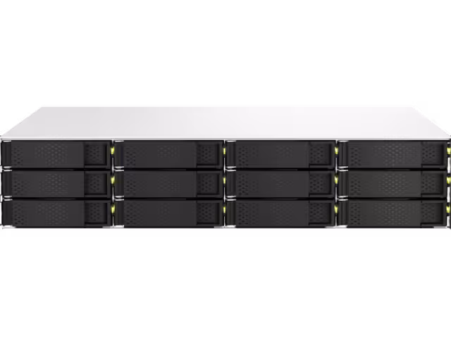 ذخيره ساز تحت شبکه NAS کیو نپ مدل TS-1264U-RP-8G