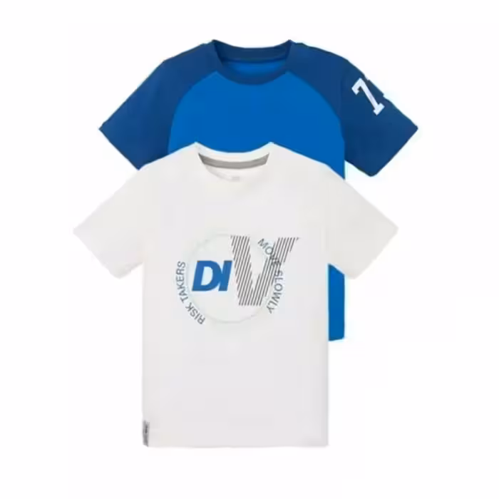 پک دو عددی تیشرت پسرانه پپرتس pepperts آلمان ، سایز 8 تا 10 سال (ارسال رایگان )