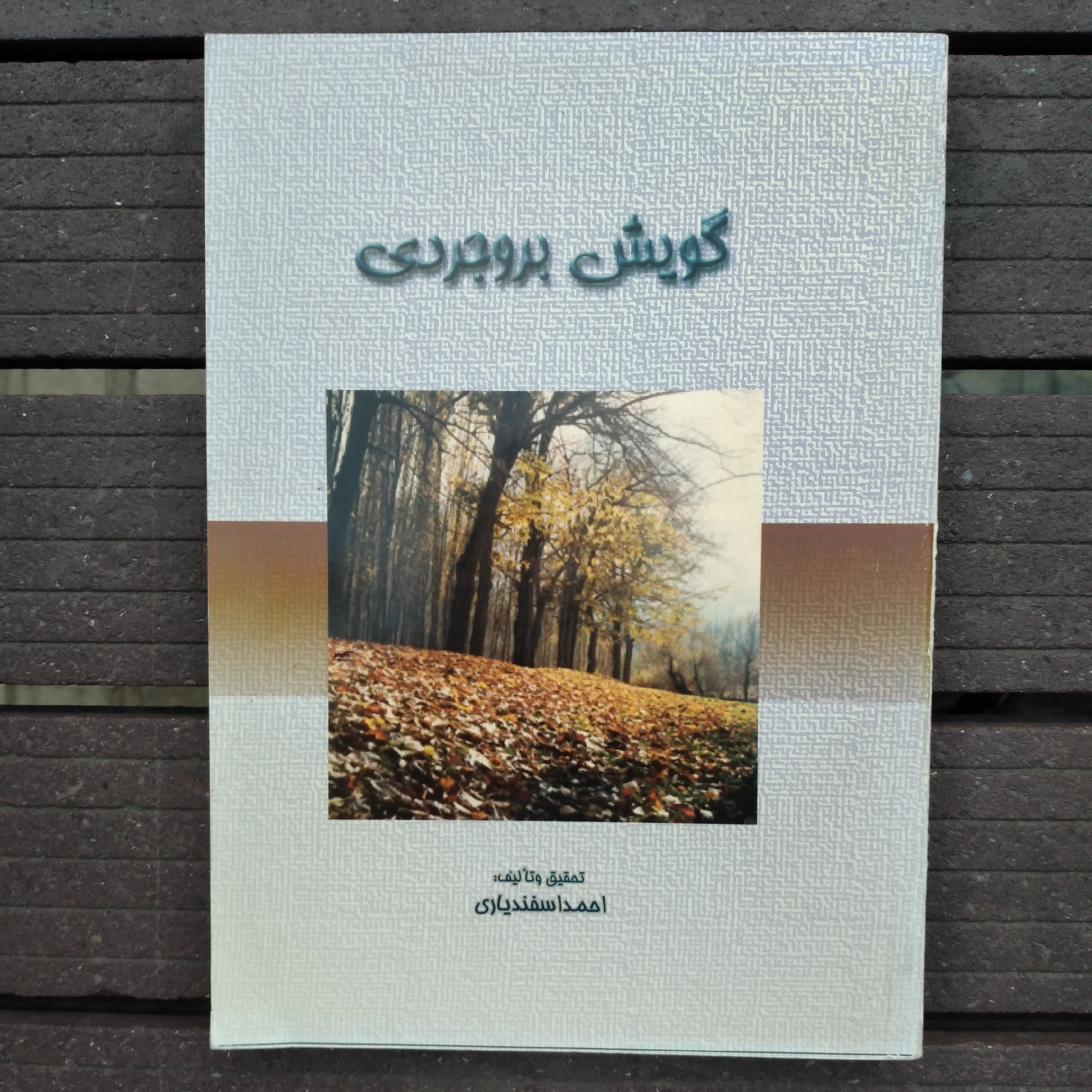 کتاب گویش بروجردی تحقیق و تألیف احمد اسفند یاری