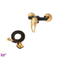 شیر سرویس بهداشتی فاخته مدل اورانوس کد MT به همراه شلنگ مجموعه 2 عددی