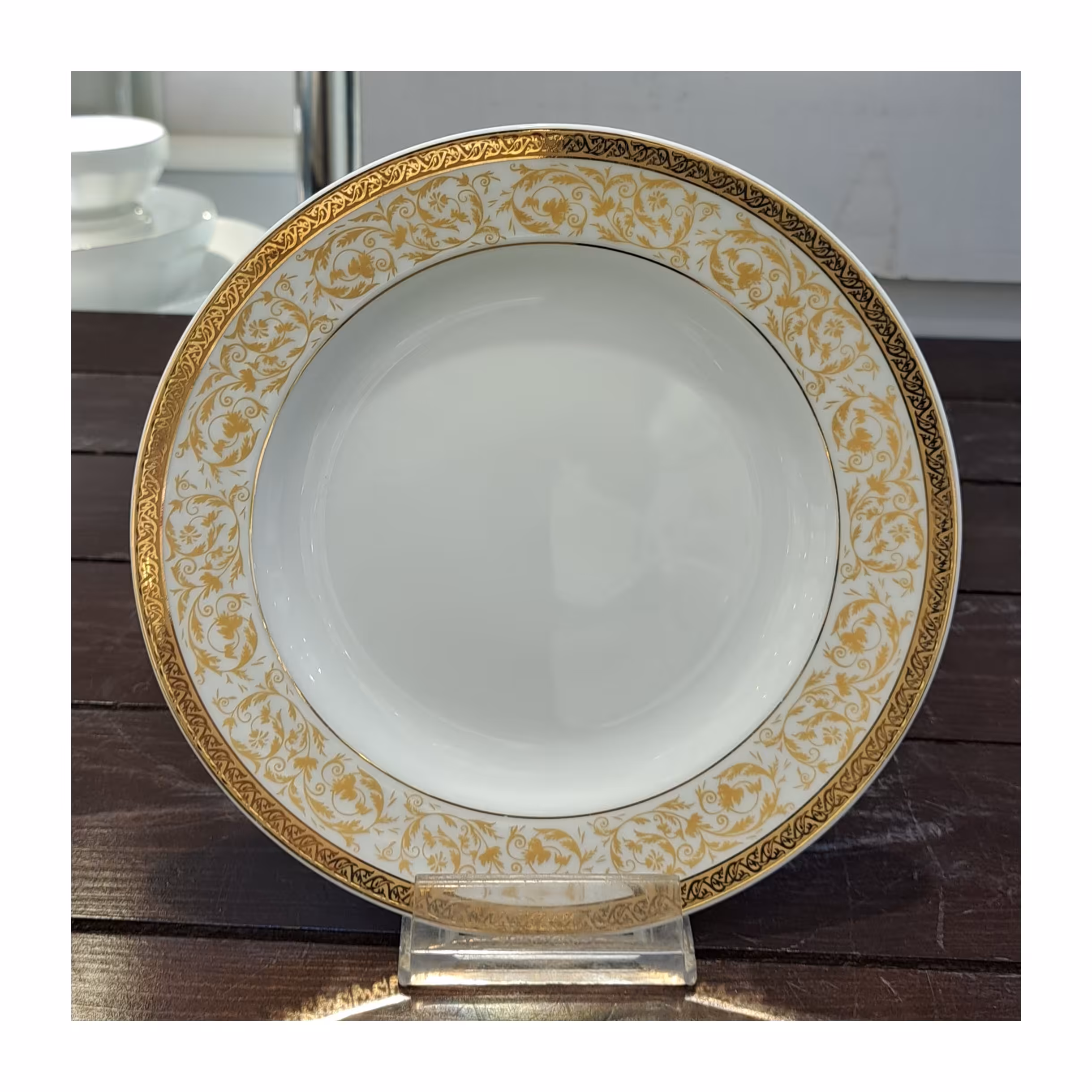 پیش دستی 6 عددی رخشان طلا چینی زرین