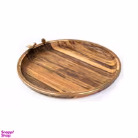 سینی گرد گلد کیش مدل گلدن برد سایز متوسط کد GK829472