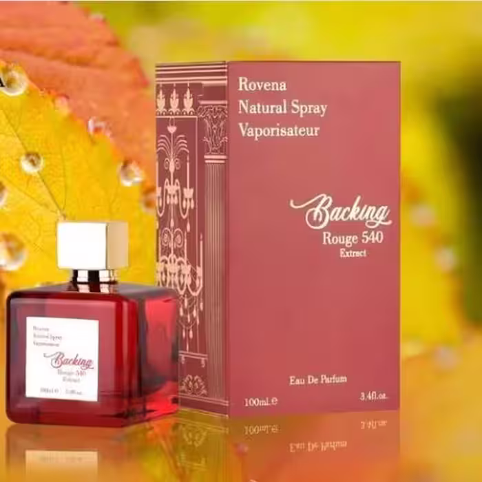 ادکلن BACKING ROUGE 540 EXTRACT ROVENA ادکلن باکارات رژ قرمز روونا