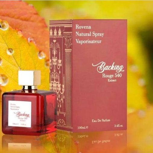 ادکلن BACKING ROUGE 540 EXTRACT ROVENA ادکلن باکارات رژ قرمز روونا