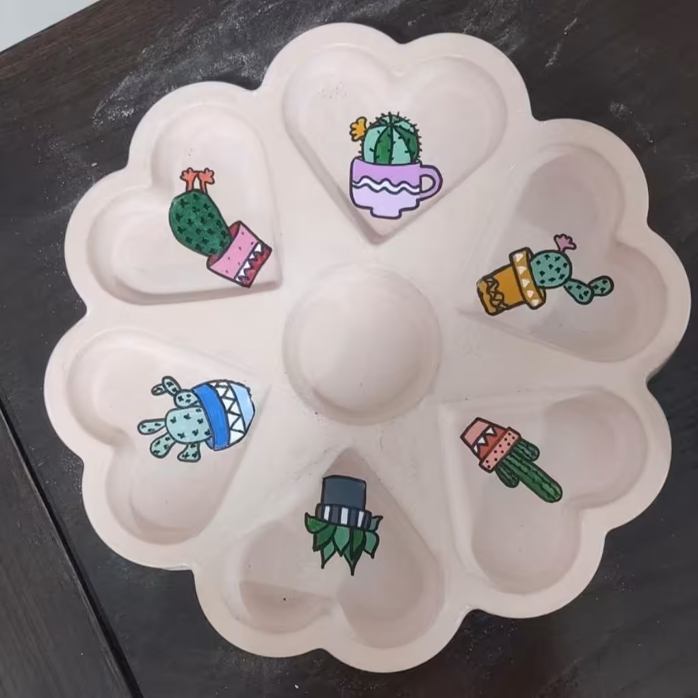 اردو خوری هفت خان قلب طرح دار