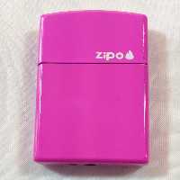 فندک زیپو گازی صورتی