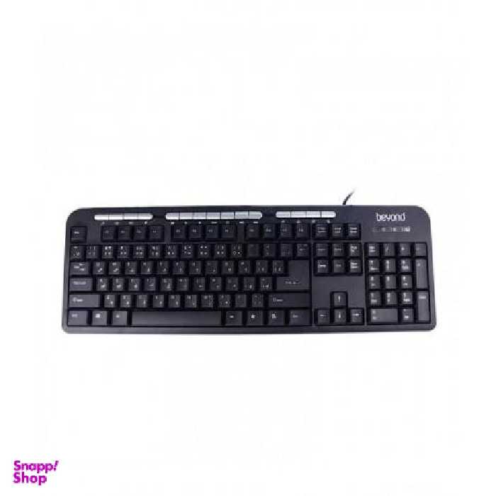 کیبورد بیاند (Beyond) مدل BK-4891 با حروف فارسی رنگ مشکی