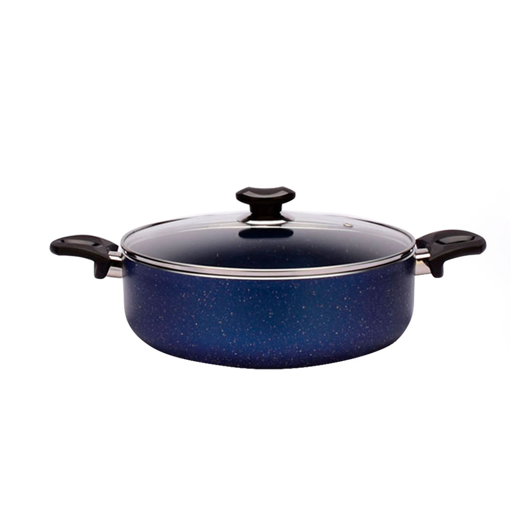 قابلمه کوتاه سایز 28 مدل ویولت بلوبری زرساب | خانه سام