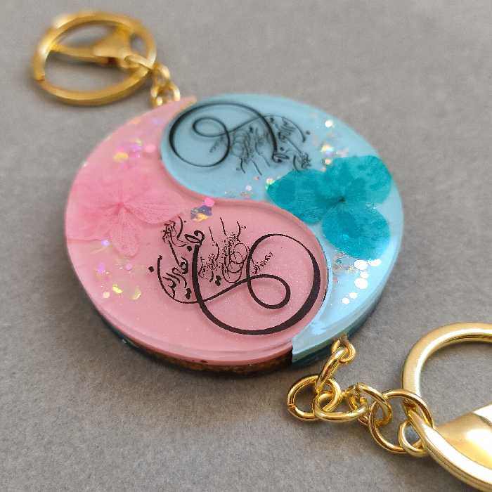 جاکلیدی ست زوج طرح دریا و وانیکاد(دو رو هستش) 