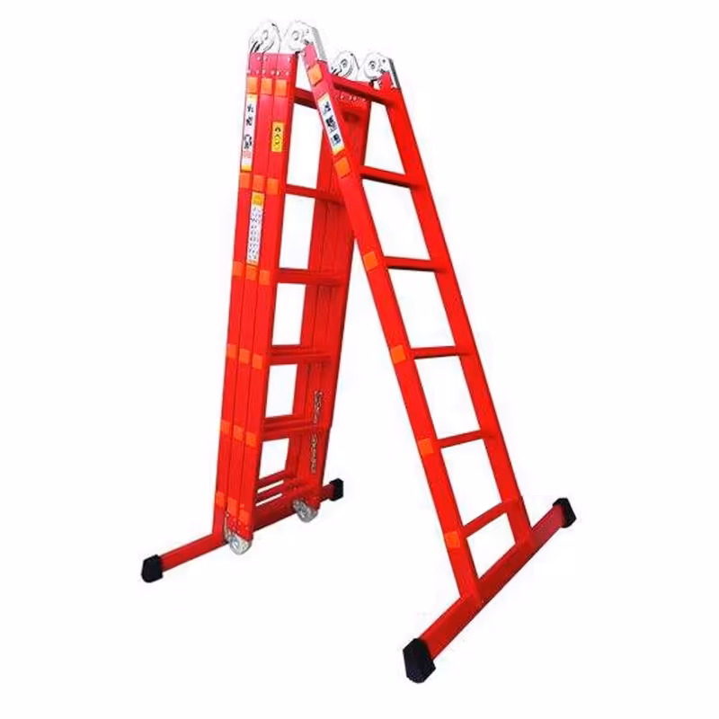 نردبان 24 پله آسانکار مدل as4p24( ارسال با باربری به صورت پس کرایه بر عهده مشتری  میباشد )