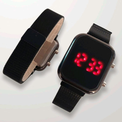 ساعت ال ای دی بند مگنتی در سه رنگ