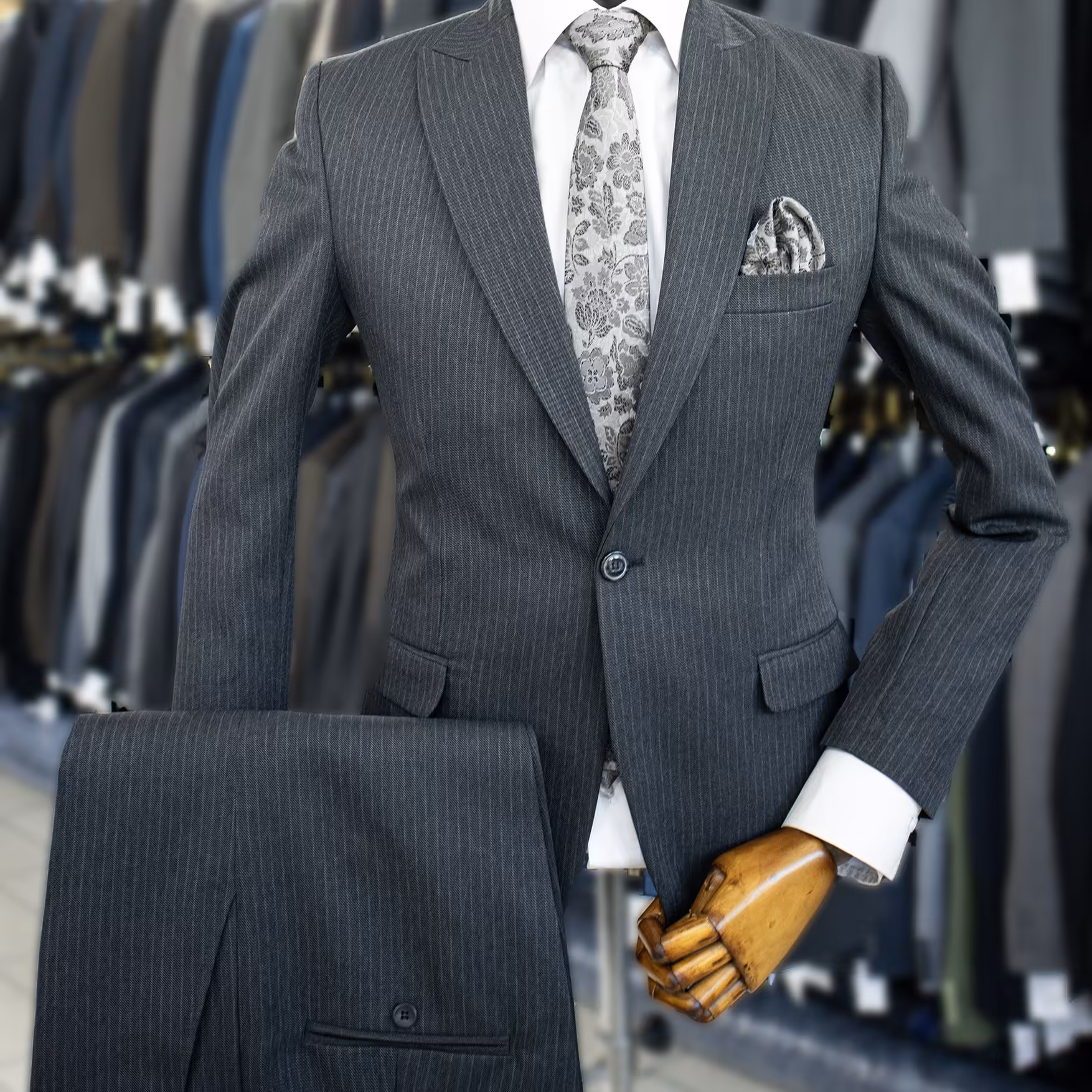 کت و شلوار مردانه دیپلمات محو ذغالی با ارسال رایگان 