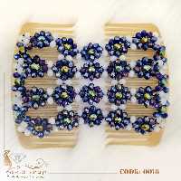 شانه جادویی  مو تمام کریستال پرنچهر کد 018