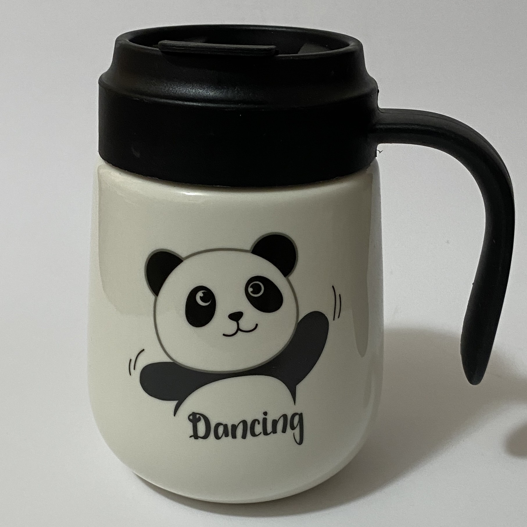 ماگ سرامیکی مدل فانتزی طرح پاندا کد dn رنگ سفید