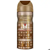 اسپری خوشبو کننده بدن مردانه پلی هات مومنت مدل VALENTINO UOMO حجم 200 میلی لیتر

