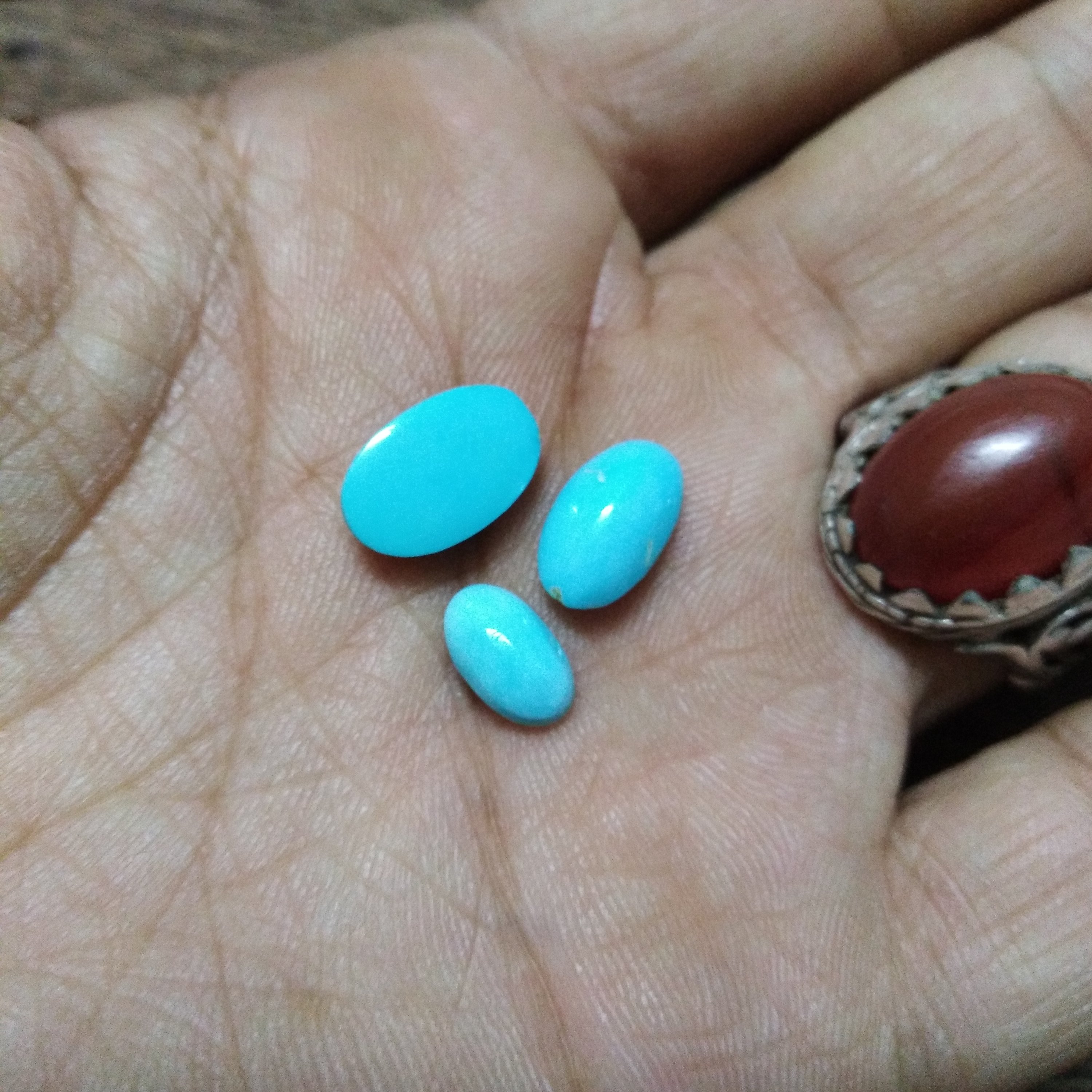 پک 3 عددی فیروزه نیشابور عجمی و اعلی ، پاک پاک