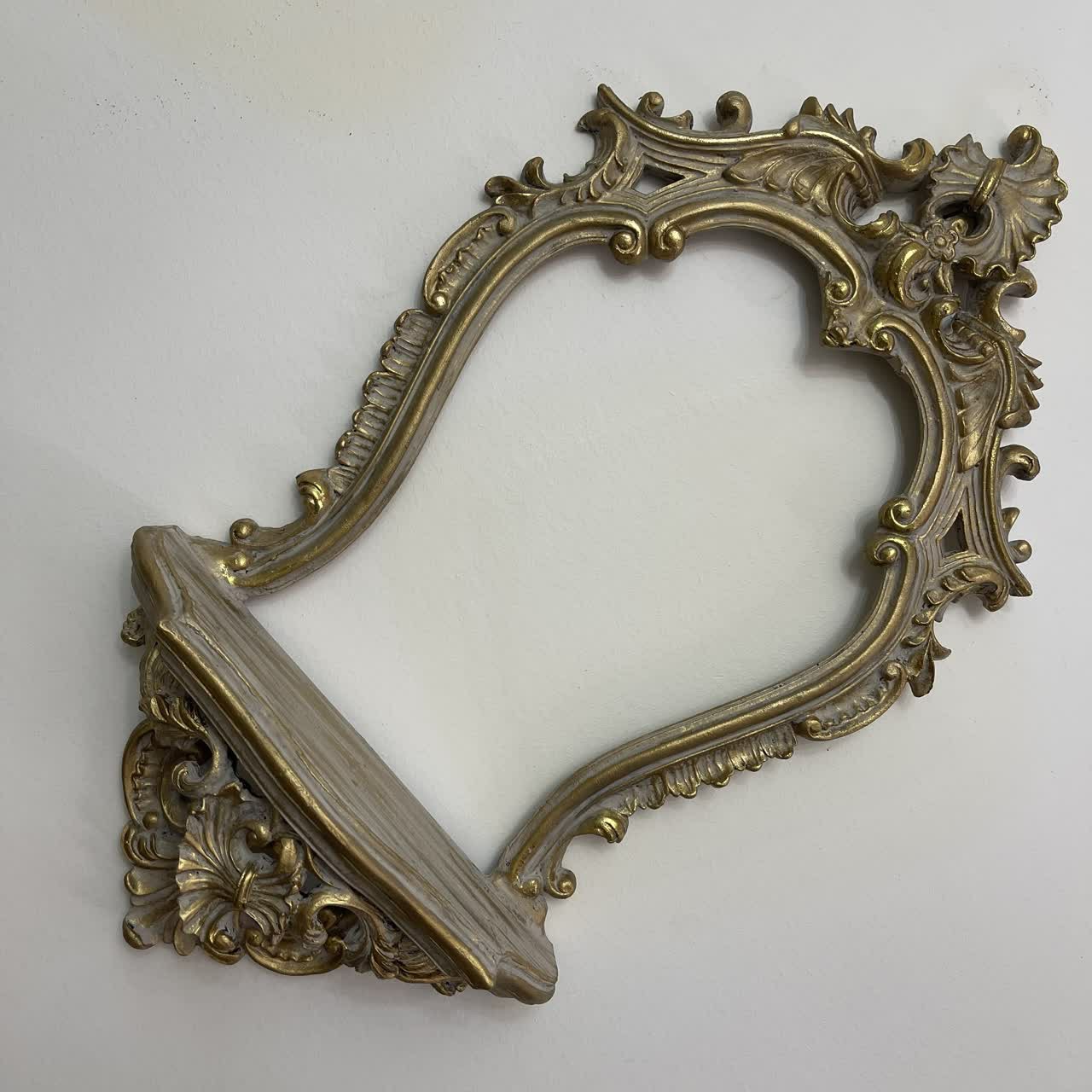 قاب آیینه دکوری پتینه کاری و کهنه کاری