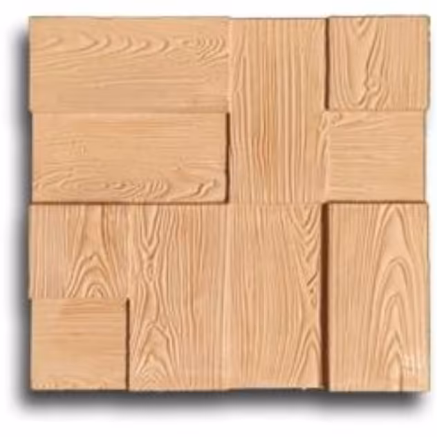 سنگ مصنوعی طرح پارکتی ابعاد 40-40 سانتیمتر قیمت به ازای یک متر مربع