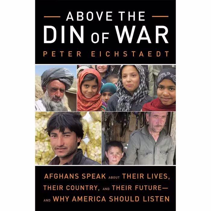 کتاب زبان اصلی Above the Din of War اثر Peter Eichstaedt