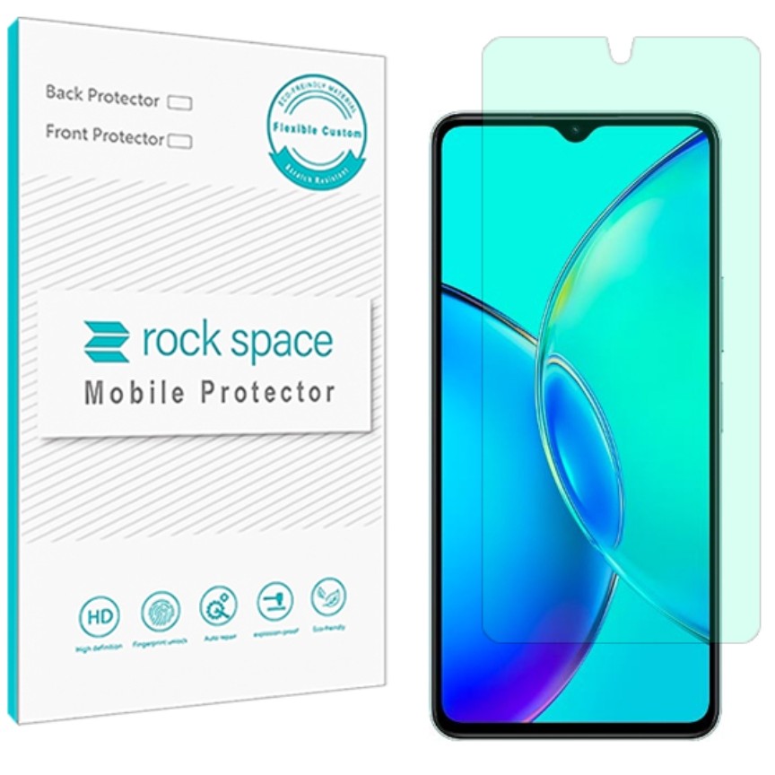 گلس   ویوو Y35 پلاس  مدل نانو هیدروژل گرین لایت برند راک اسپیس   