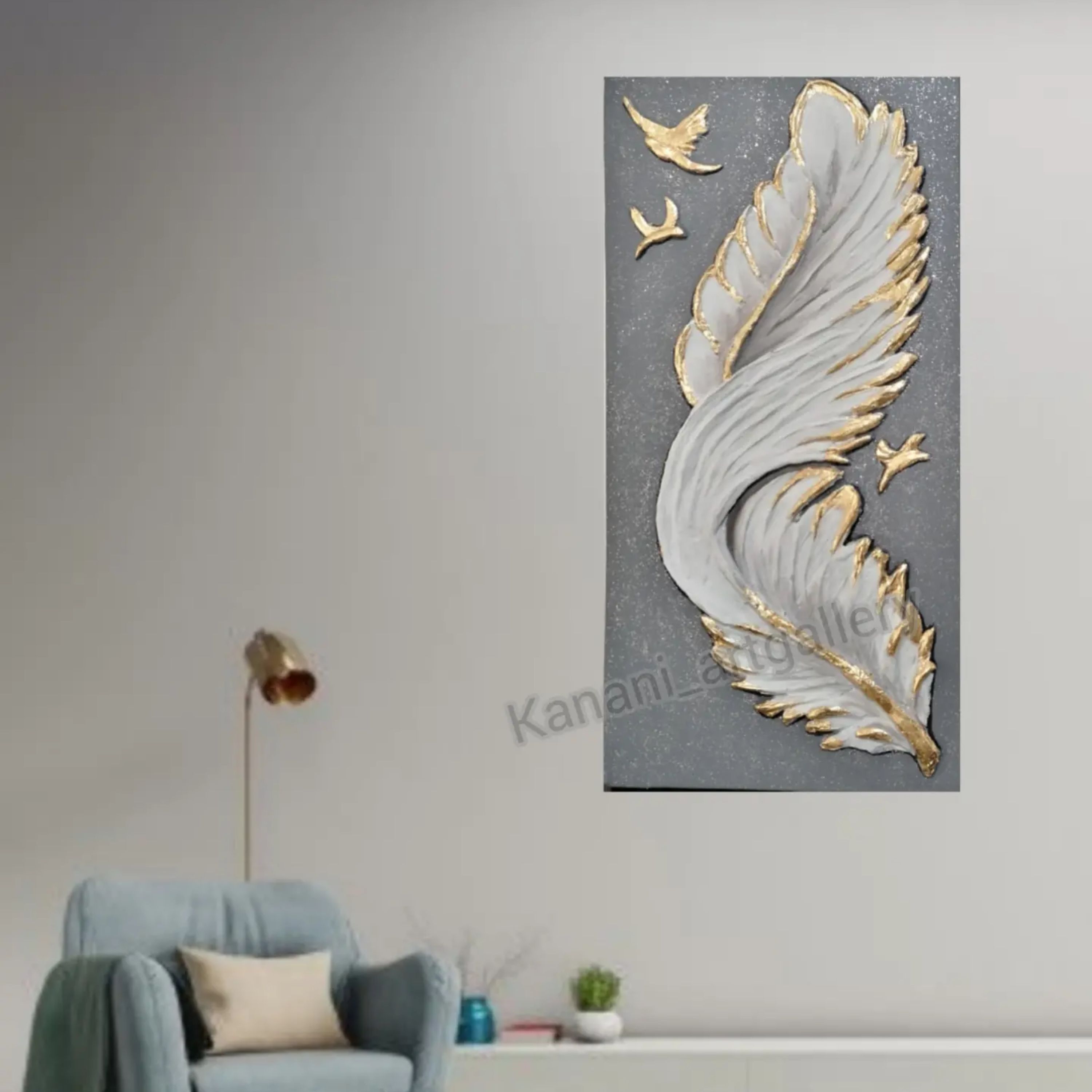 تابلو پر سفید