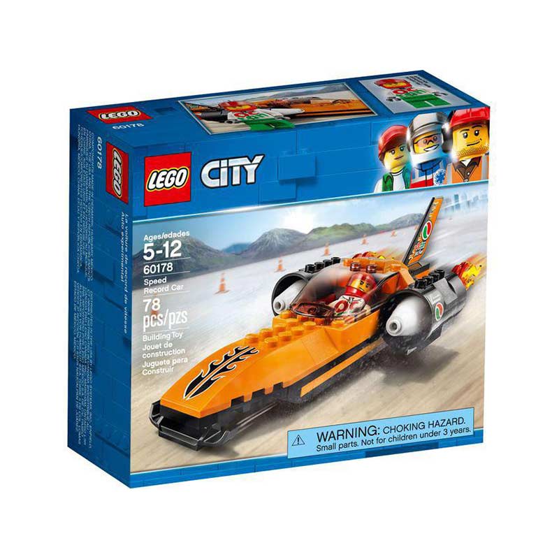 لگو ماشین سرعتی مسابقه speed record car 60178