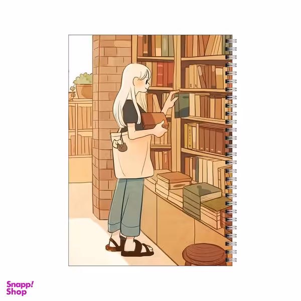 دفتر مشق 80 برگ بامبیلیپ طرح دختر در کتابخانه کد 4977090