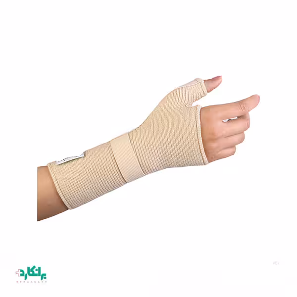 مچ بند انگشت دار آکریل پشم کد 32100 طب و صنعت