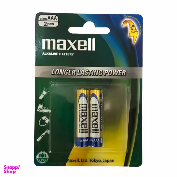 باتری نیم قلمی مکسل مدل M-06 بسته دو عددی