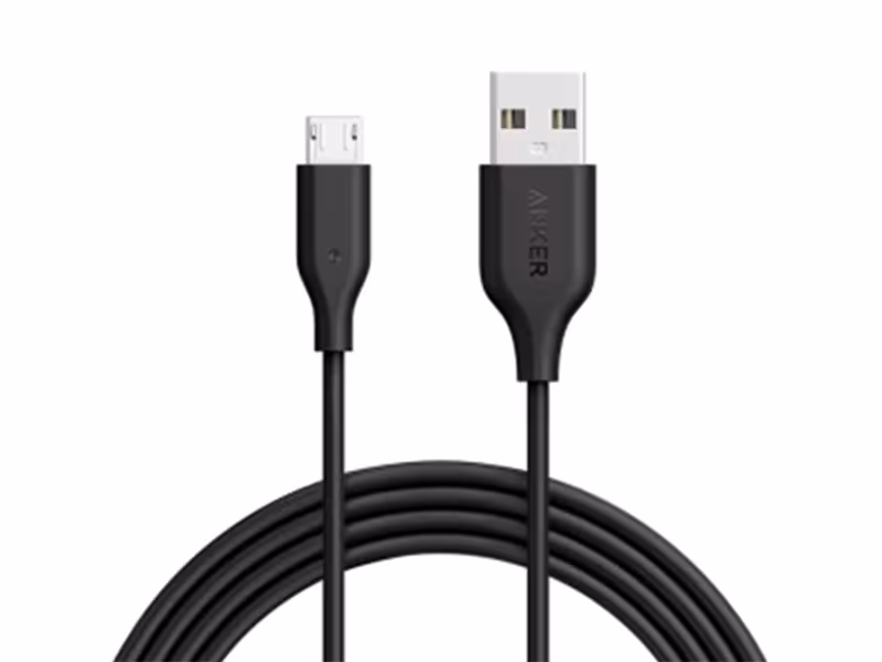 کابل شارژ و انتقال داده میکرو یو اس بی انکر Anker A8133H12 PowerLine 1.8m USB To MicroUSB Cable