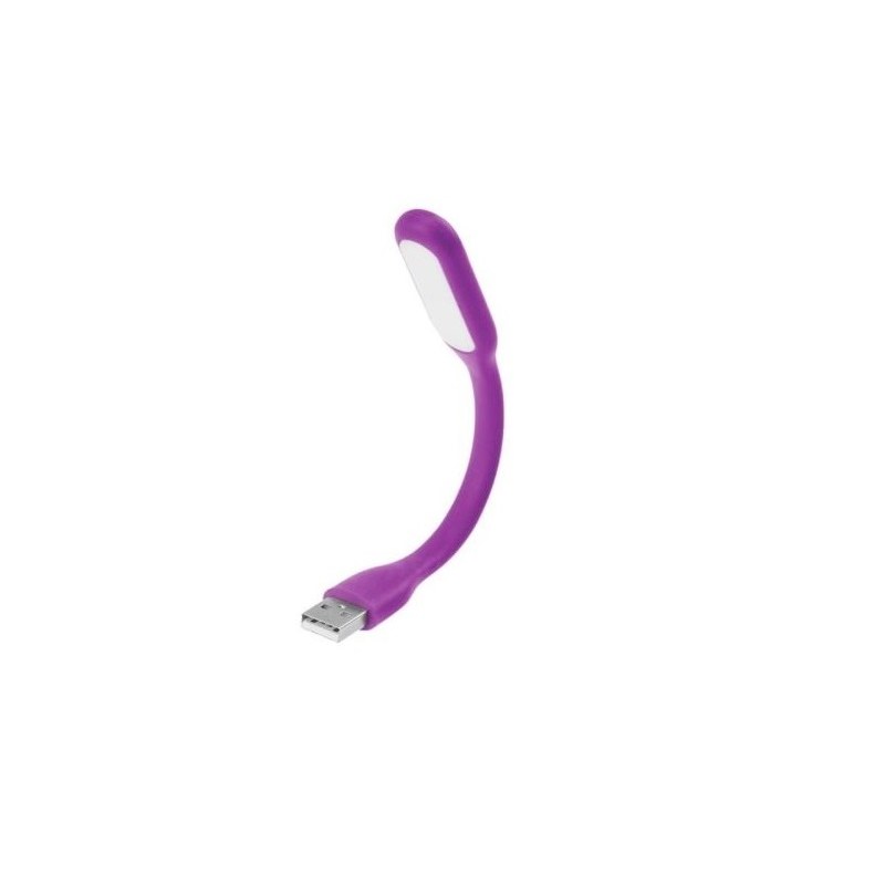 چراغ LED یو اس بی مدل Flexible USB Light-رنگ بنفش