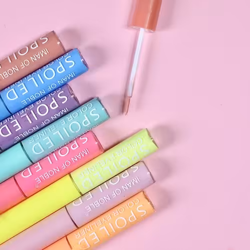 خط چشم رنگی (رنگ پاستیلی و زیبا)