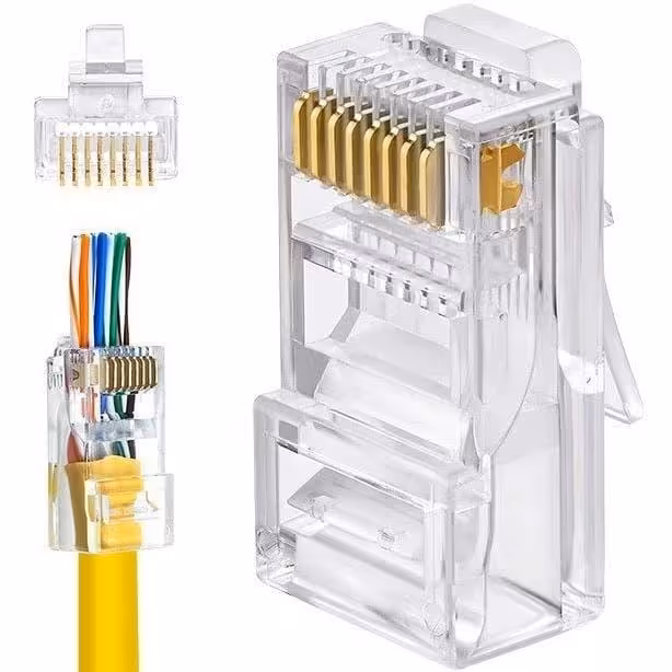 OPEN END CAT6 Socket Network Connector - تکنو لینک 148