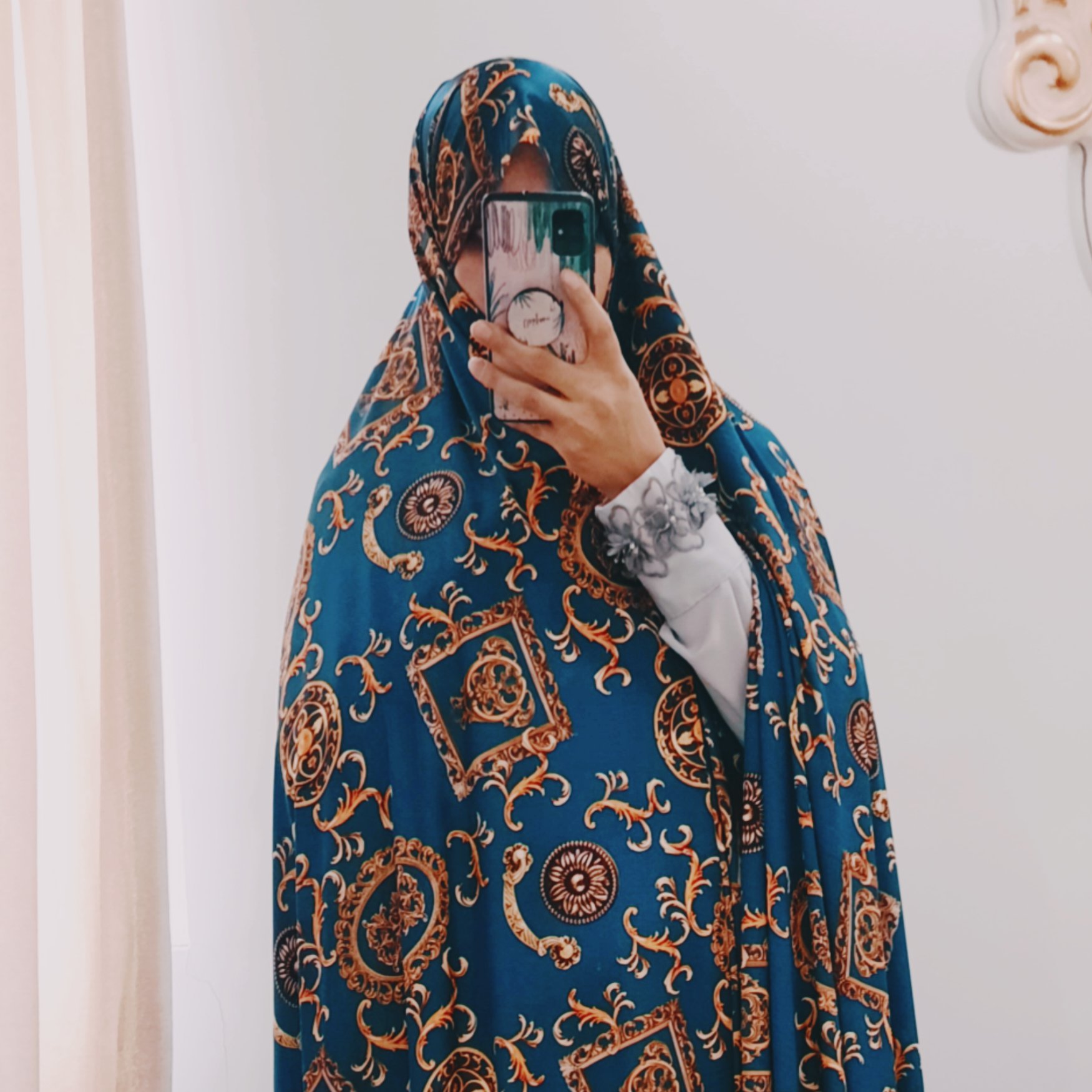 چادر رنگی مجلسی کد 438