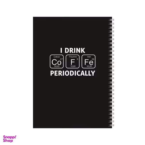 دفتر مشق 100 برگ بامبیلیپ طرح کلید فوری قهوه کد 4332742